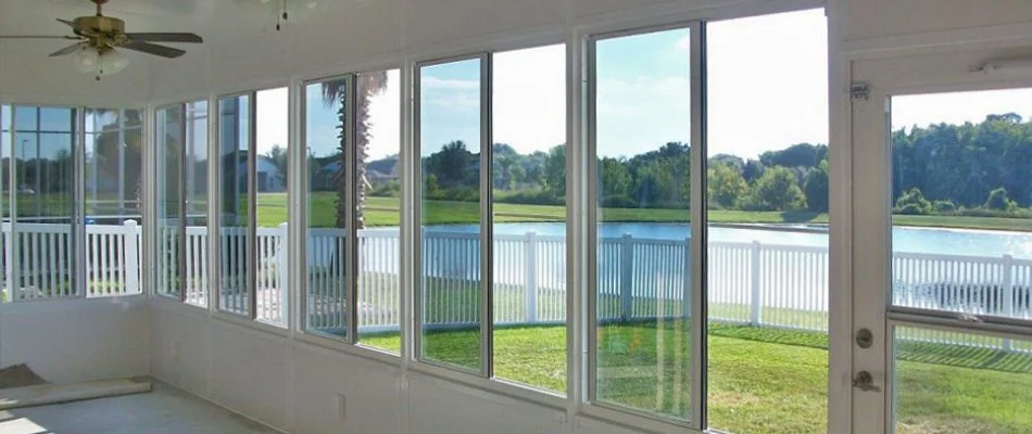 Glass room on a property in Wimauma, FL.