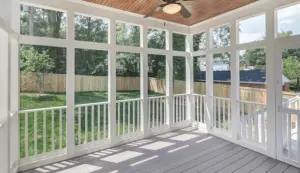Screened in porch in Plant City, FL.